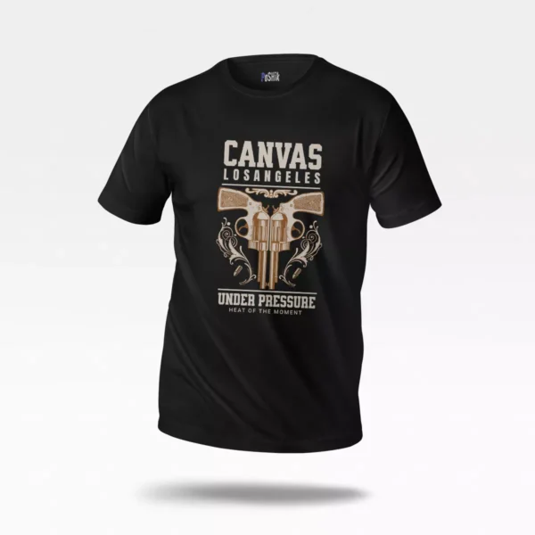 تیشرت استریت‌ویر طرح Canvas Los Angeles Under Pressure