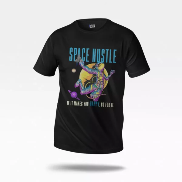 تیشرت فضانورد طرح Space Hustle