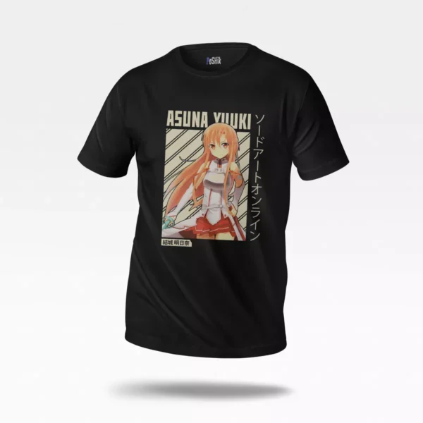 تیشرت انیمه سورد آرت آنلاین طرح آسونا یوکی (Asuna)