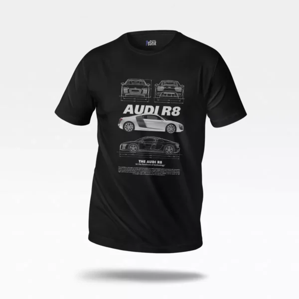تیشرت آئودی طرح R8 (Audi R8)