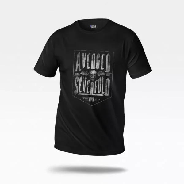 تیشرت اونجد سونفولد طرح لوگو (Avenged Sevenfold)