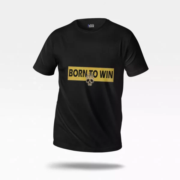 تیشرت جمجمه طرح Born To Win