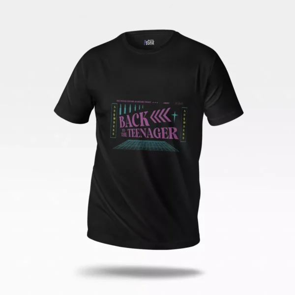 تیشرت رترو طرح Back To The Teenager