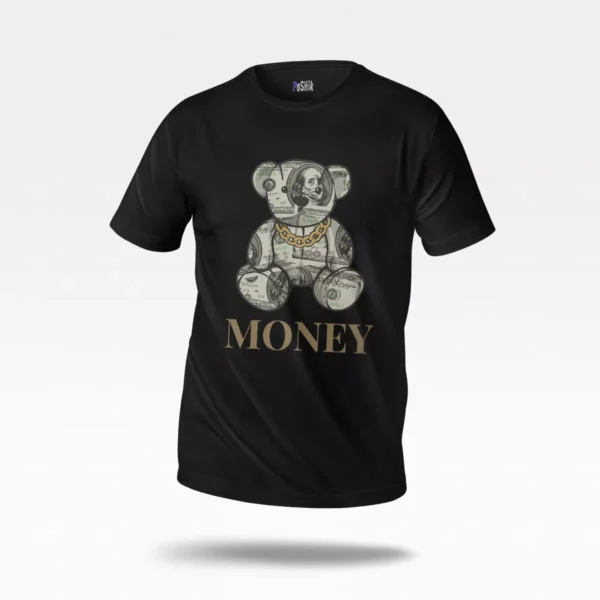 تیشرت خرس پولی طرح Money