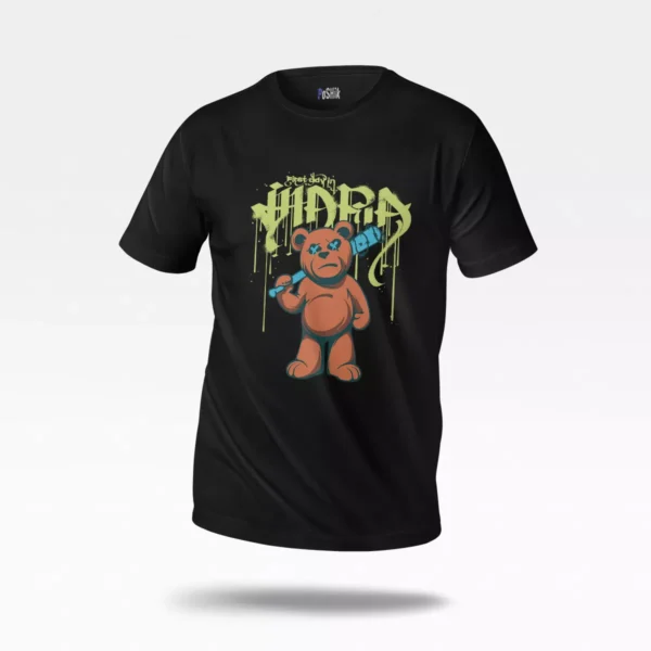تیشرت خرس طرح Happiness Streetwear
