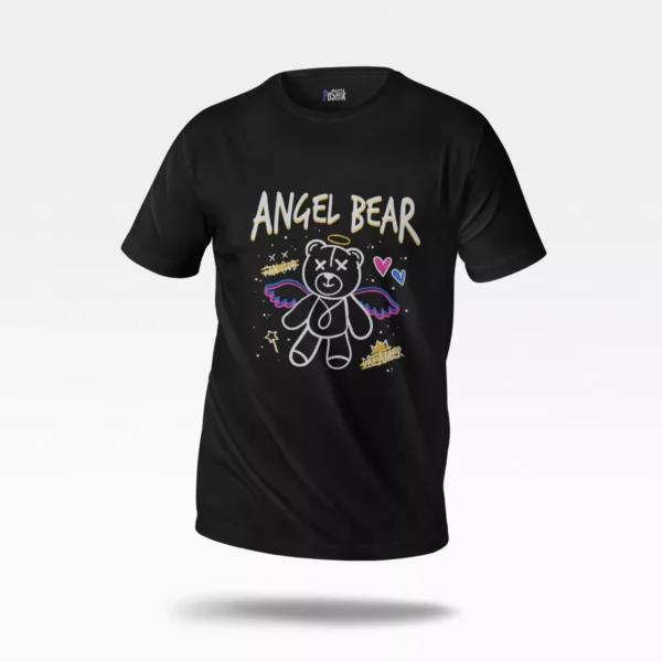 تیشرت خرس عروسکی طرح فرشته Angel Bear