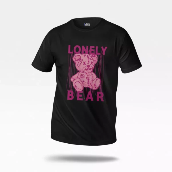 تیشرت طرح خرس عروسکی غمگین Lonely Bear