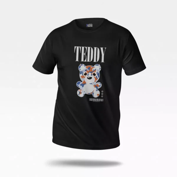 تیشرت خرس تدی طرح رنگی Teddy