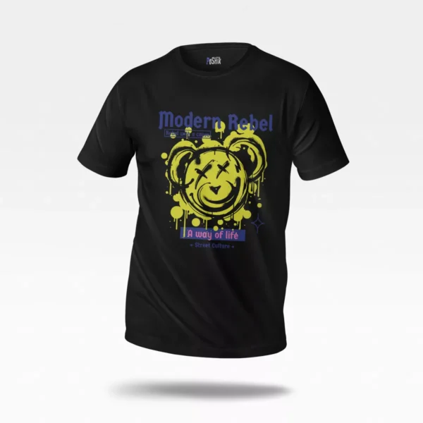 تیشرت خرس طرح Modern Rebel