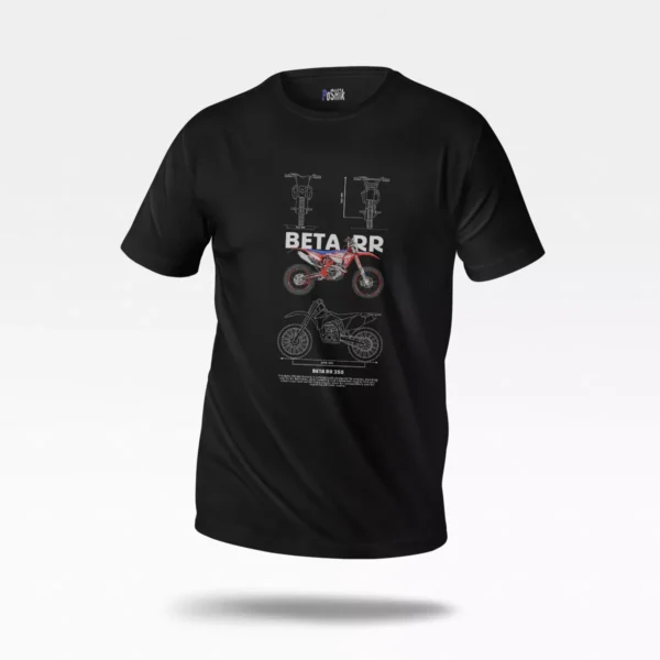 تیشرت موتورسیکلت طرح Beta RR