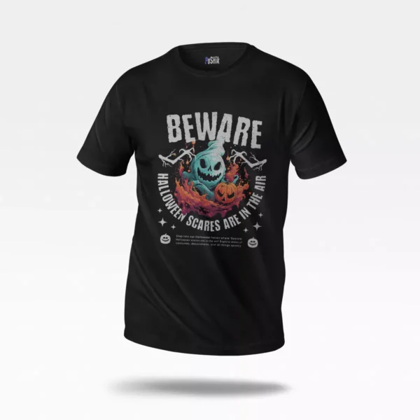 تیشرت هالووین طرح Beware