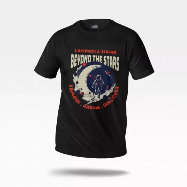 تیشرت فضانورد طرح Beyond The Stars