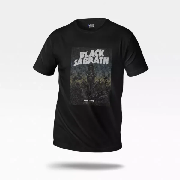 تیشرت بلک سبث طرح The End (Black Sabbath)