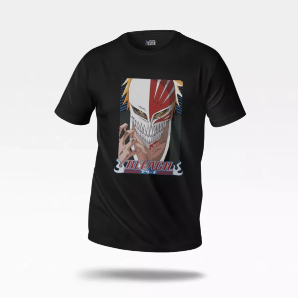تیشرت انیمه بلیچ طرح ایچیگو ماسک‌دار (Ichigo)