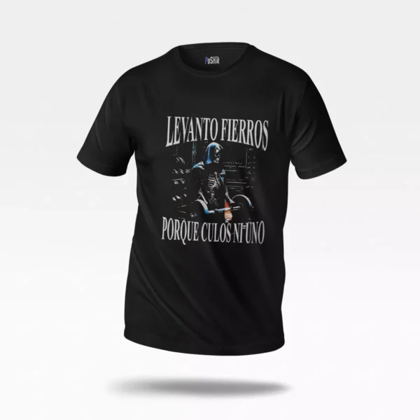 تیشرت بدنسازی اسکلت طرح Levanto Fierros
