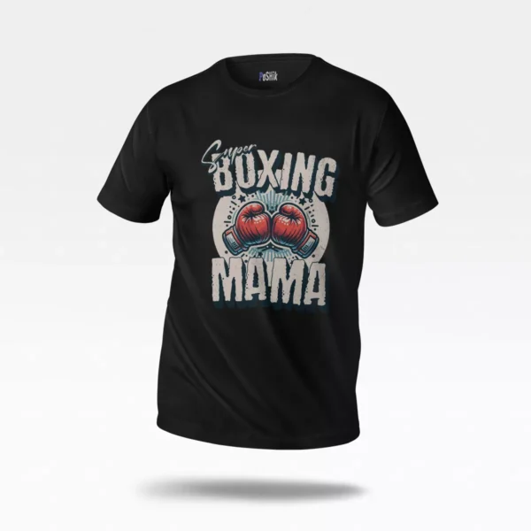 تیشرت مامان بوکسور طرح Boxing Mama