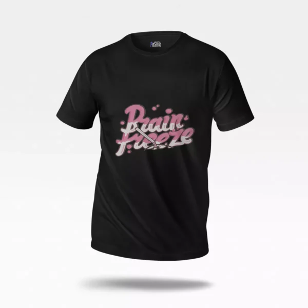 تیشرت تایپوگرافی Brain Freeze