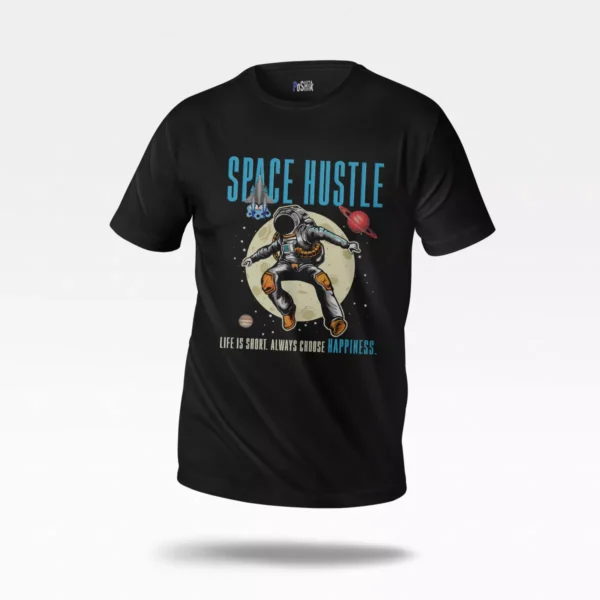 تیشرت فضانورد طرح Space Hustle