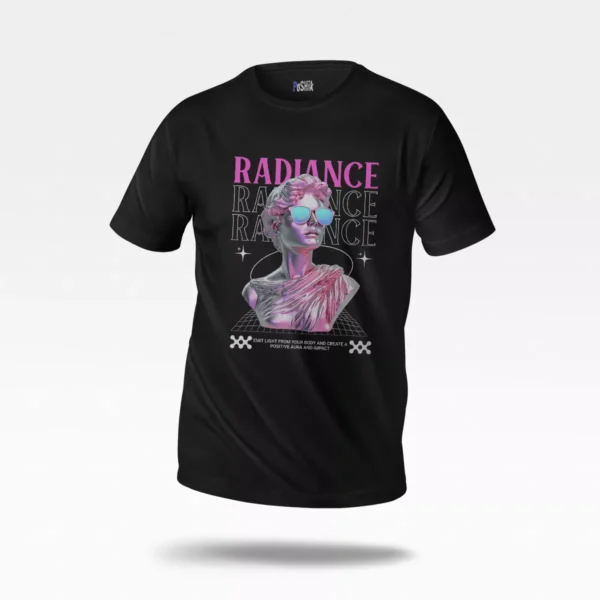تیشرت حال خوب طرح Radiance