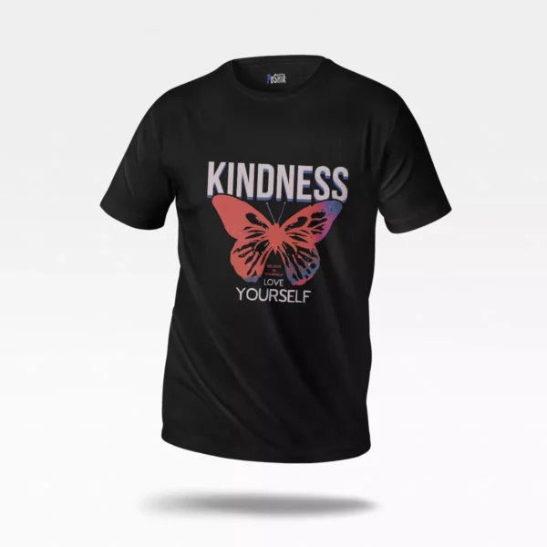 تیشرت خوددوستی طرح Kindness Love Yourself