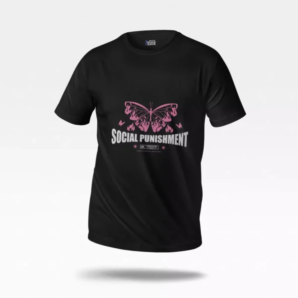 تیشرت پروانه طرح Social Punishment