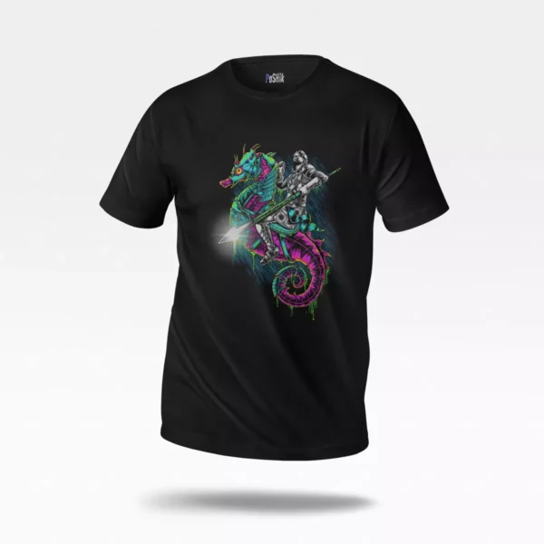 تیشرت اسب دریایی طرح فانتزی (Seahorse)