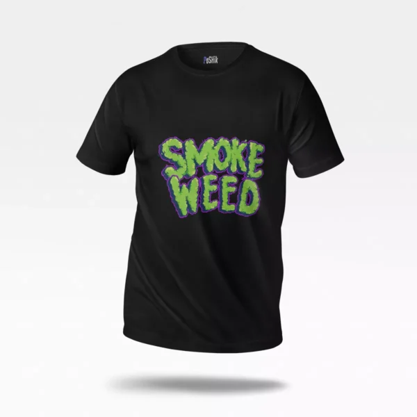 تیشرت تایپوگرافی Smoke Weed