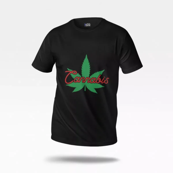 تیشرت برگ حشیش طرح Cannabis
