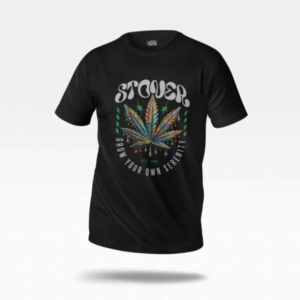تیشرت طرح برگ کانابیس Stoner