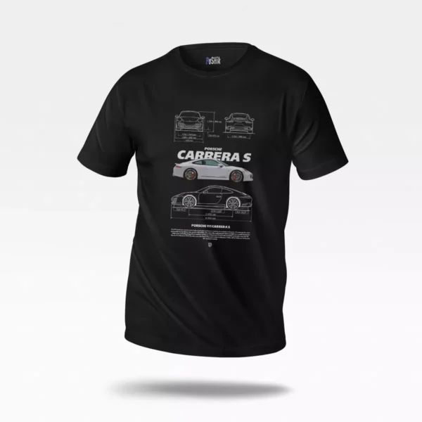 تیشرت پورشه طرح Carrera S
