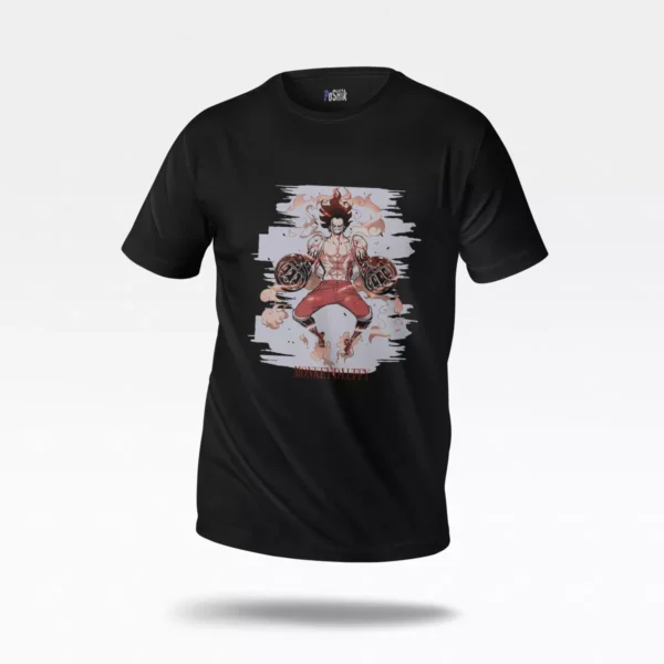 تیشرت انیمه وان پیس طرح مانکی دی لوفی (Luffy)