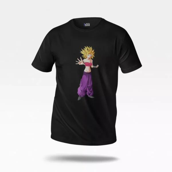 تیشرت انیمه دراگون بال طرح کالیفلا (Caulifla)
