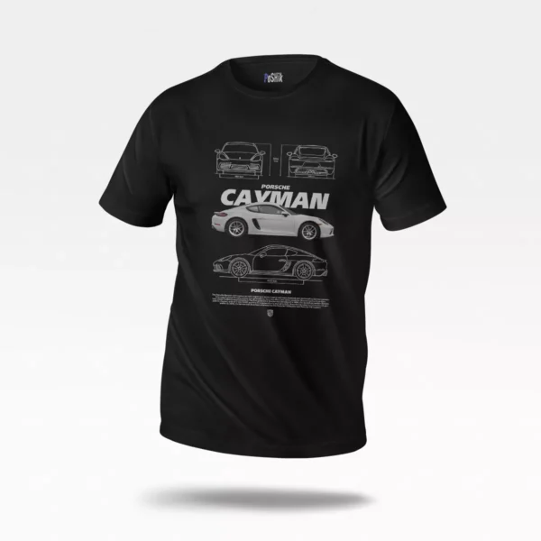 تیشرت پورشه طرح Cayman (Porsche Cayman)