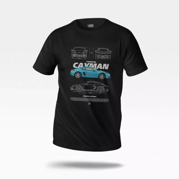 تیشرت پورشه طرح Cayman (Porsche Cayman)