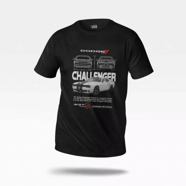تیشرت داج چلنجر طرح SRT Hellcat