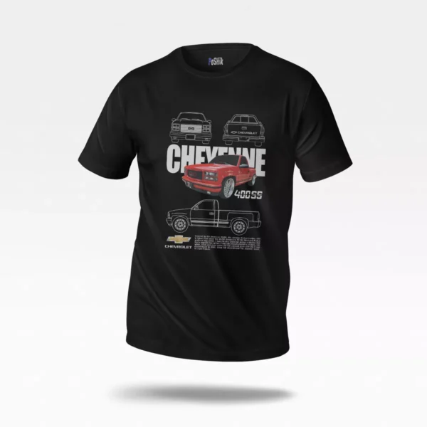 تیشرت شورولت طرح Cheyenne 400SS (Chevrolet)