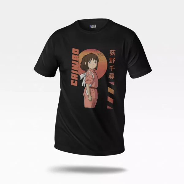 تیشرت انیمه شیهیرو طرح Spirited Away (Chihiro)