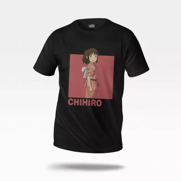تیشرت انیمه شیهیرو طرح پرتره (Chihiro)