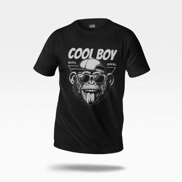 تیشرت میمون طرح Cool Boy