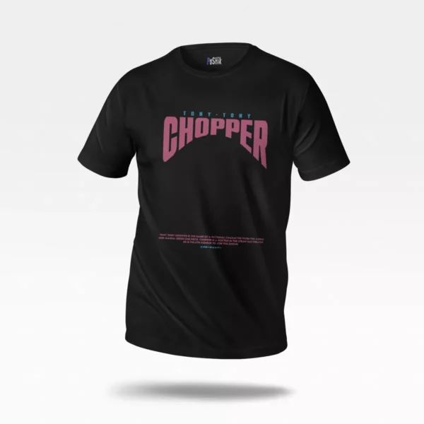 تیشرت انیمه وان پیس طرح نوشته چوپر (Chopper)