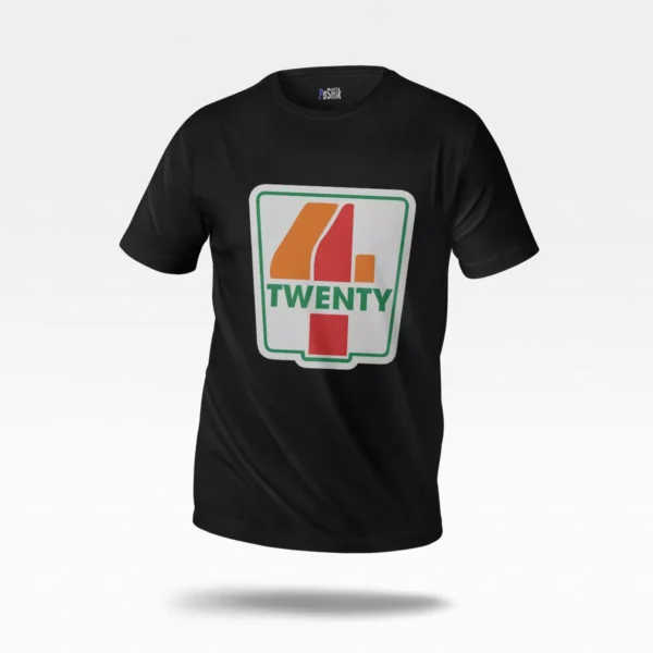 تیشرت طرح پاروی Four Twenty (420)
