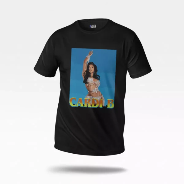 تیشرت کاردی بی طرح عکس رقص (Cardi B)