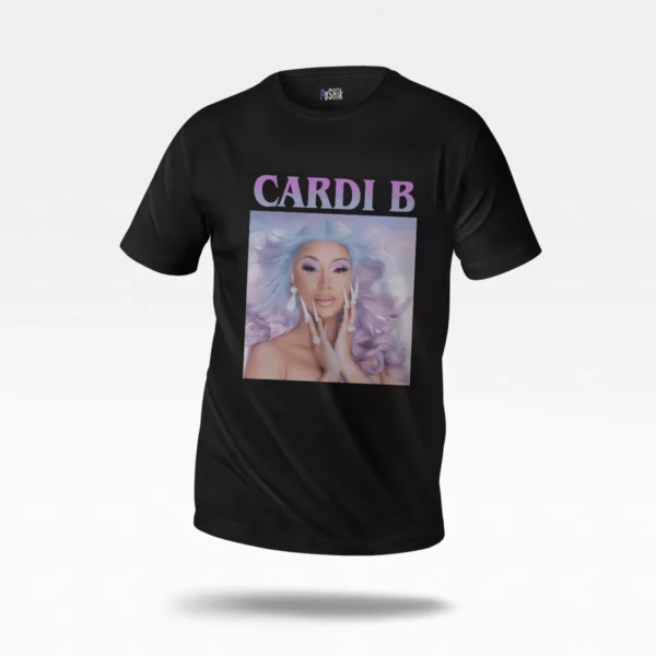 تیشرت کاردی بی طرح پرتره (Cardi B)
