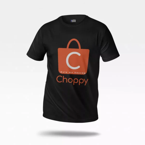 تیشرت طرح کیف خرید پارودی نوشته Choppy
