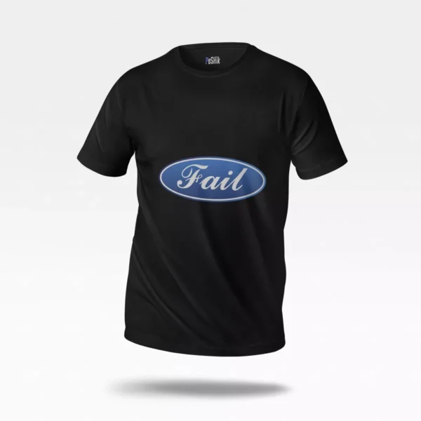 تیشرت نوشته Fail طرح پارودی لوگو فورد