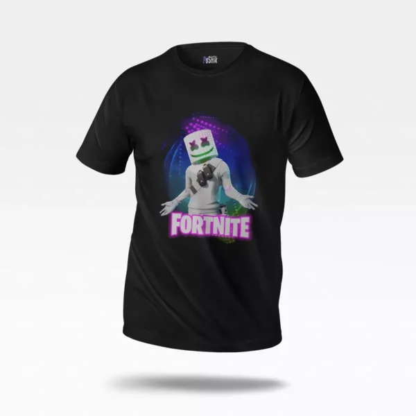 تیشرت فورتنایت طرح مارشملو (Fortnite Marshmello)