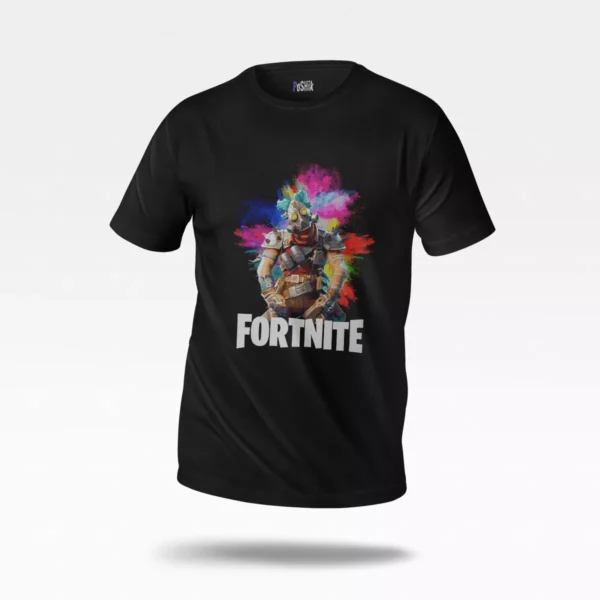 تیشرت فورتنایت طرح رنگی (Fortnite)