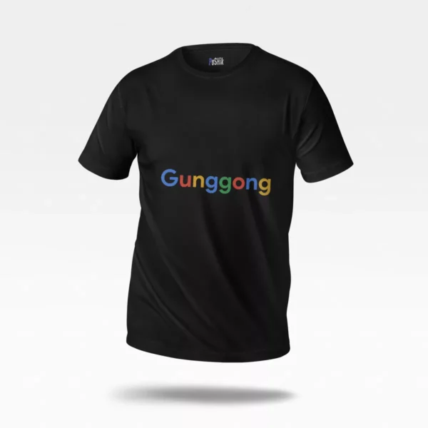 تیشرت تایپوگرافی طرح Gunggong