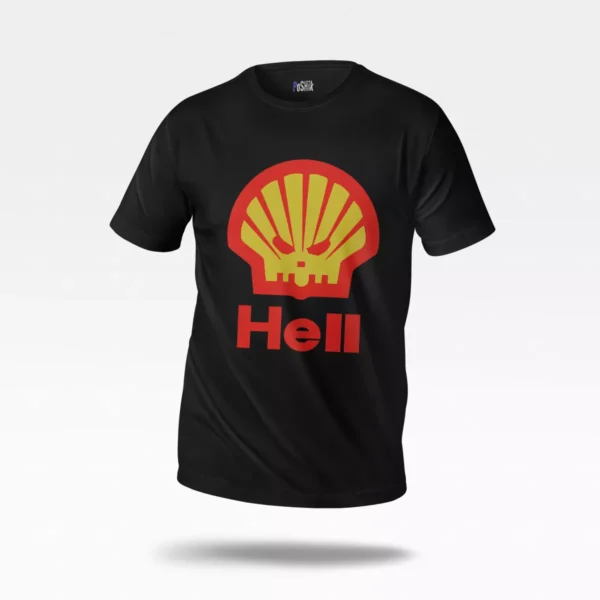 تیشرت میم طرح Shell Hell