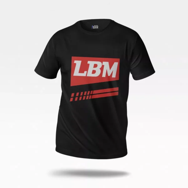 تیشرت تایپوگرافی اسپرت طرح LBM